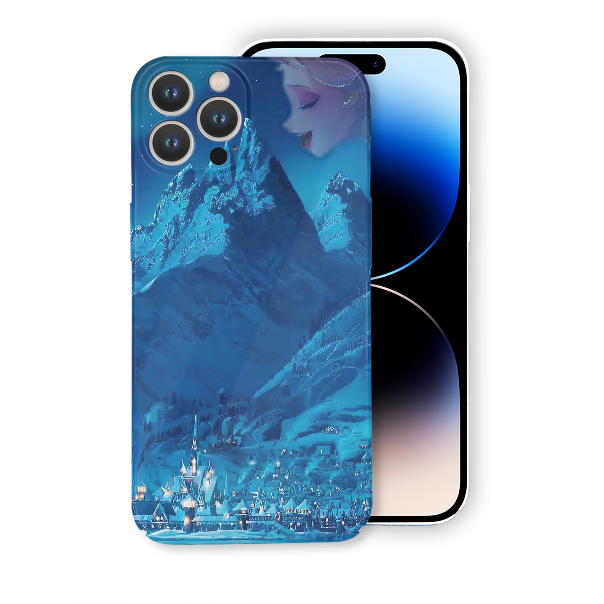 （画像用） アナと雪の女王 アンナ エルサ Frozen Anna Elsa 【iPhone 14シリーズ対応】ハードケース